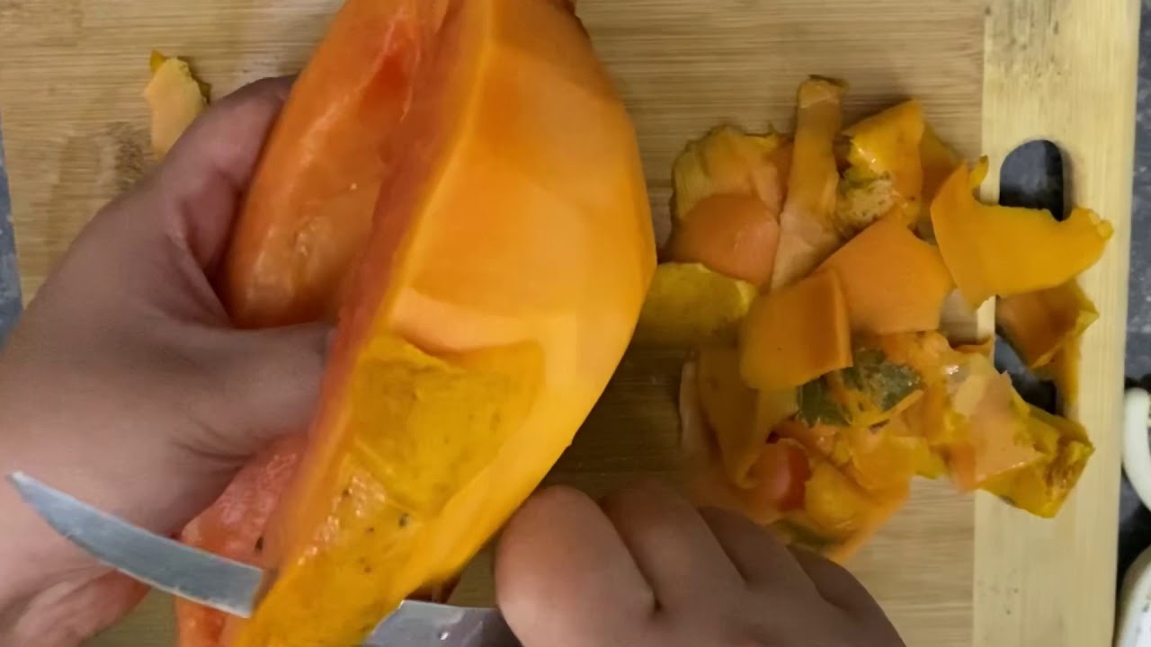 Papaya Puree for 7+ month babies 👶 YouTube