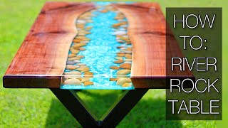 How to: River Rock Coffee Table - MacArthur Woodworks