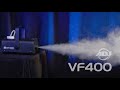 Adj lighting vf400 fog machine demo