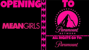 Opening To Mean Girls On Paramount Network 05/06/2023