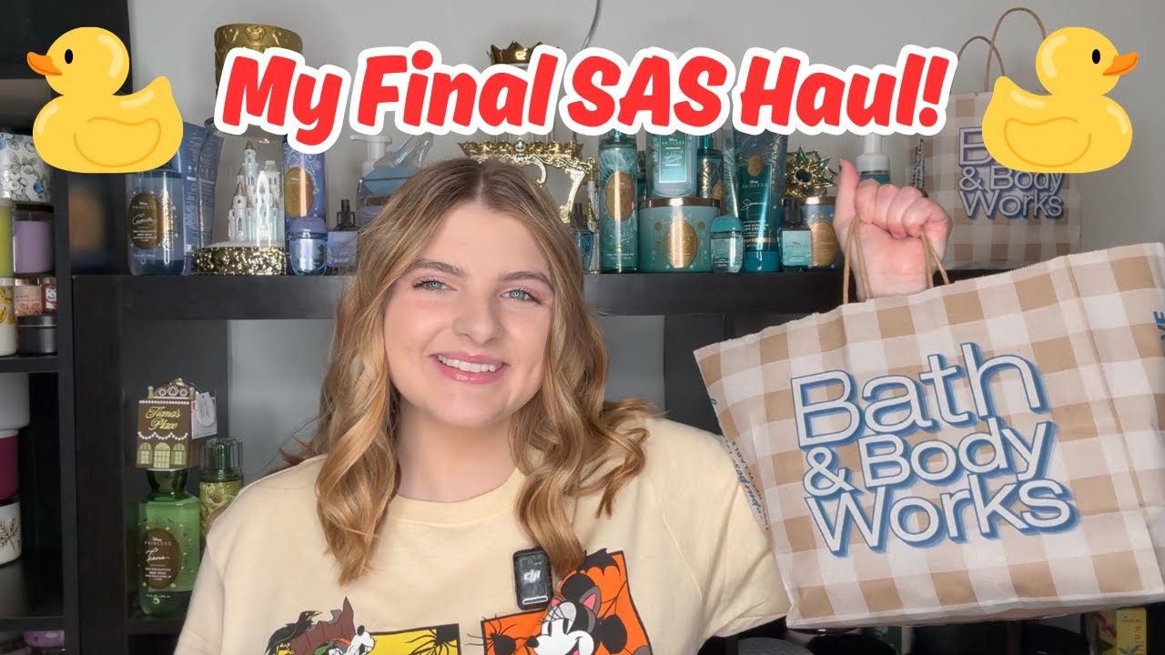 My Final 75% Off Bath and Body Works Summer Semi-Annual Sale Haul!