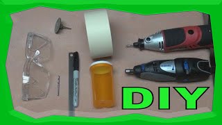 How To Make A Safety Shield For Dremel Rotary Tool