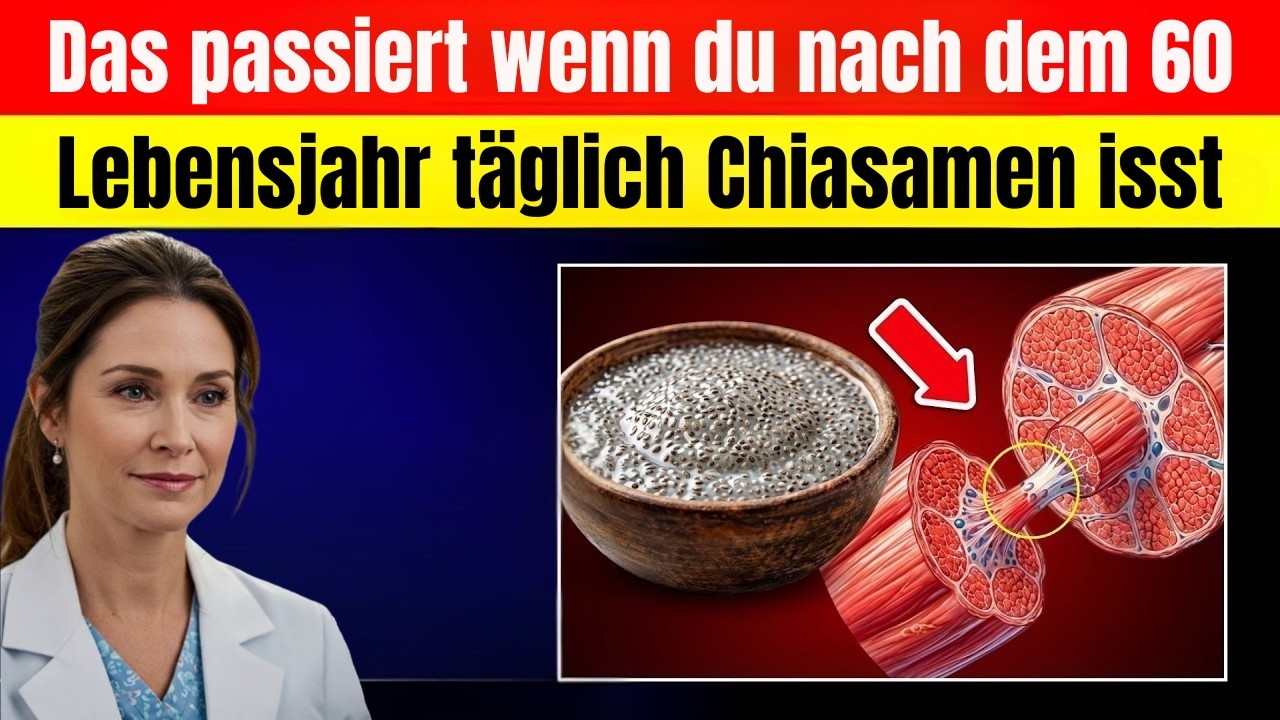 ⚠️ Senioren aufgepasst: So wirken Chia- und Leinsamen auf Herz & Gelenke