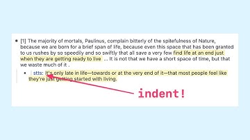 12. Why you should indent in Remnote (Fall 2021)