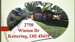 2750 Winton Dr, Kettering, OH 45419 ~ Updated 3 bedroom brick ranch w/fenced yard & 2 storage sheds!
