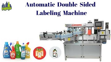 Automatic Double Sided Labeling Machine
