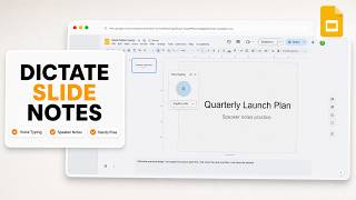 How to Voice Type Speaker Notes in Google Slides (Hands Free Notes)