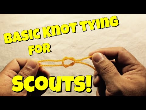 How to tie 10 essential Scouting knots