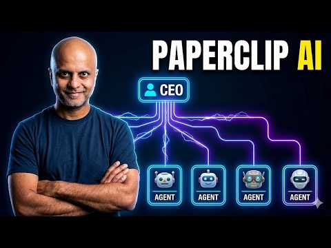 Paperclip Bot PaperClip AI: How to Build an AI Agent Workforce - YouTube
