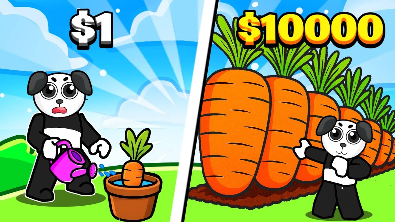 FIRST DAY IN GROW A GARDEN
