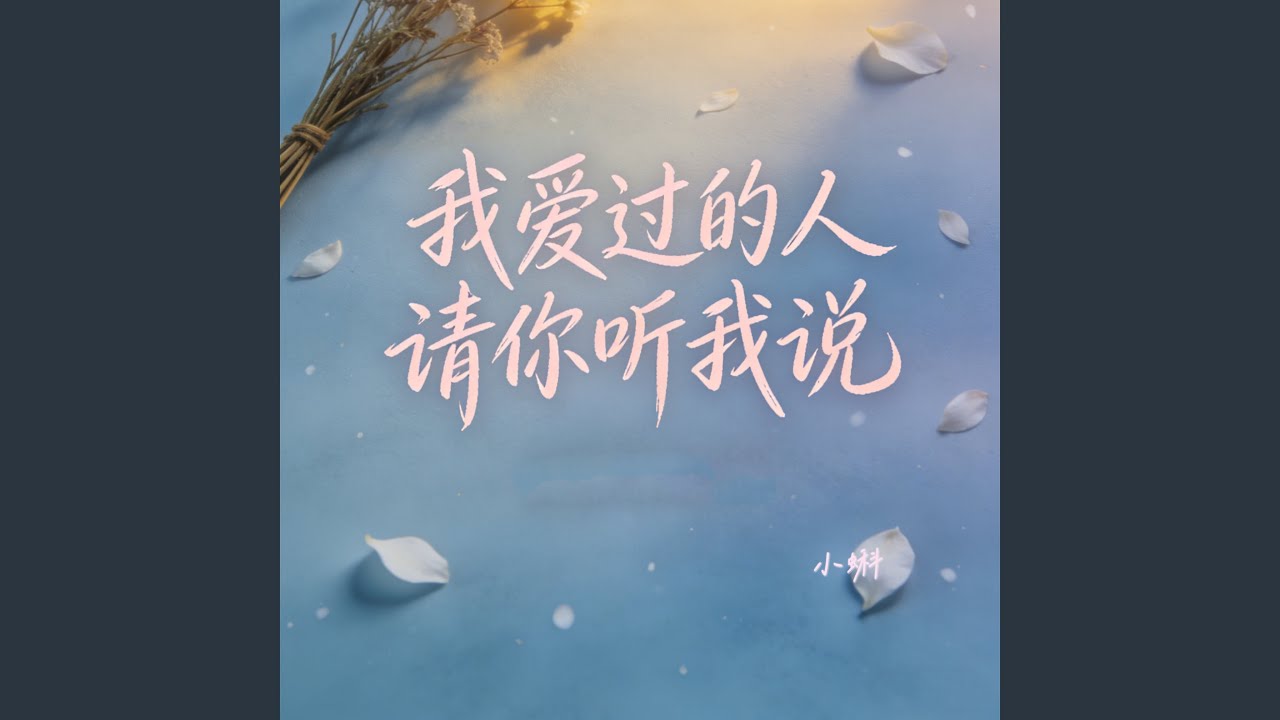 我爱过的人请你听我说（男童版）