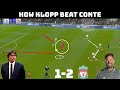 Klopp&#39;s Tactics vs Conte&#39;s Tactics | Tactical analysis : Tottenham 1-2 Liverpool |