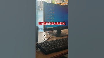 😍Restart Your Windows Graphics #shorts #computer #tricks #shortcutkeys #computers #computertips
