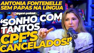 "Eu sonho com tantos CPF's cancelados! Quer que essas raposas da política sumam!" Antonia Fontenelle