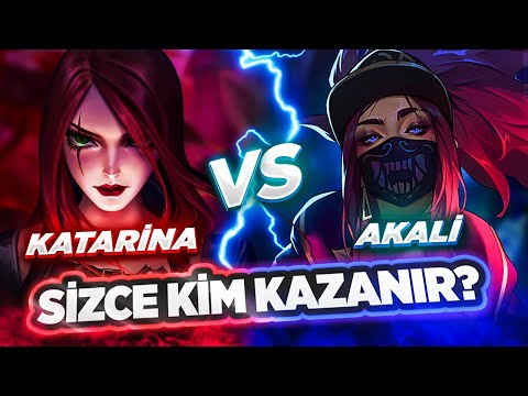 Wild Rift: KİTTY KATARİNA vs ŞIMARIK AKALİ! SİZCE KİM KAZANIR?