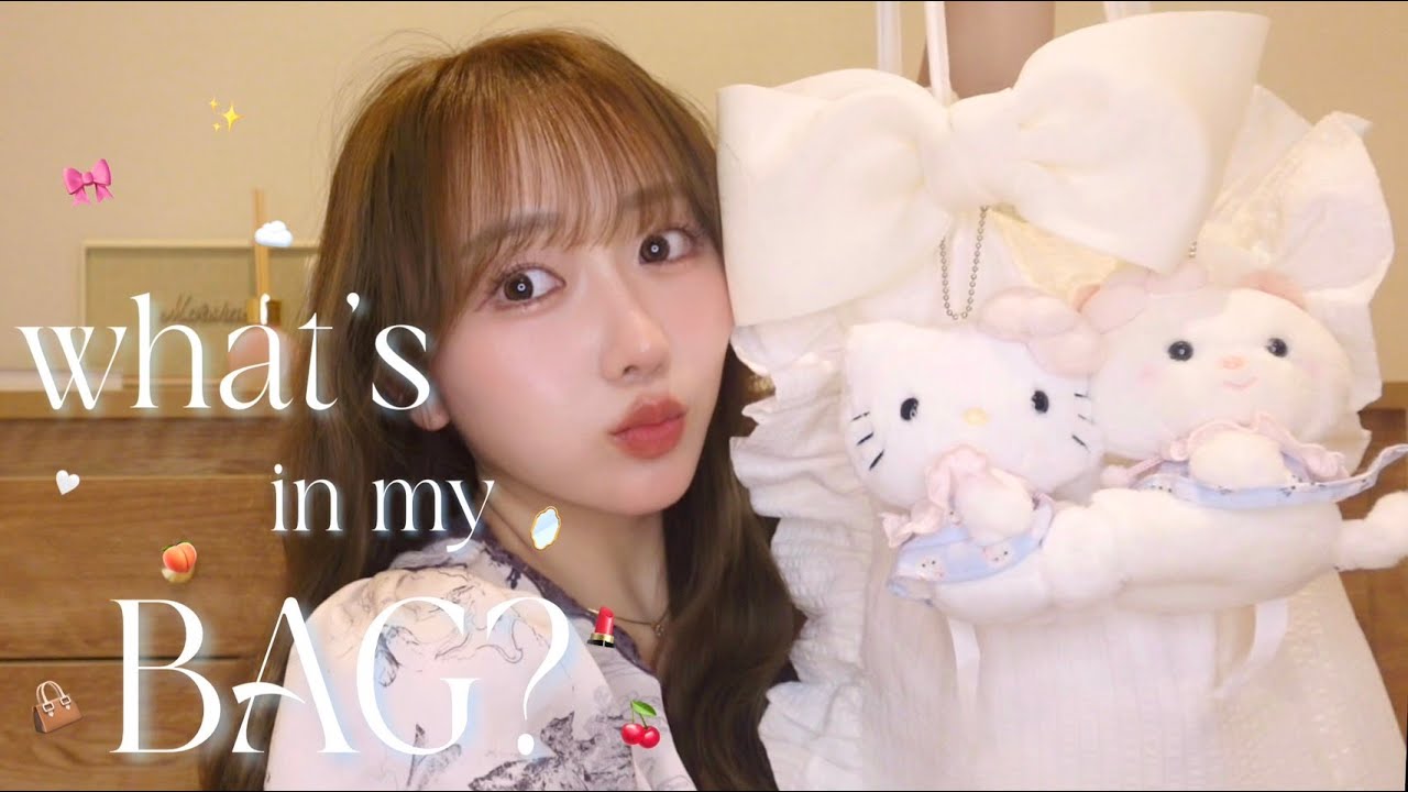 【バッグの中身】小さいバッグから大きいバッグまで！💖最近のカバンの中身全部紹介👜🪞✨