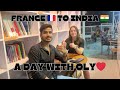 A day with oly  france  to india   vlog46  upes dehradun 