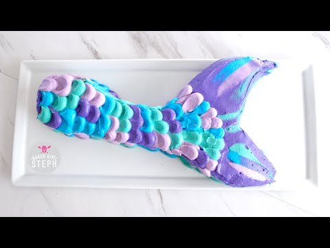 MERMAID TAIL CAKE | Mermaid Cake