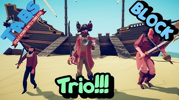 TABS | Block Trio Vs Every Units (Same Price) - Totally Accurate Battle Simulator