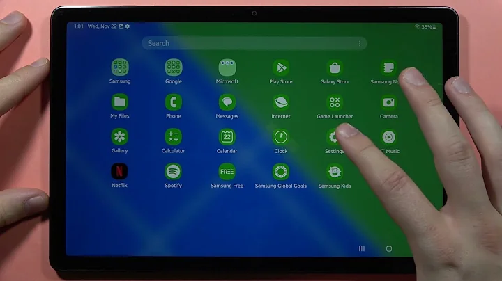 Samsung Galaxy Tab A9/A9+ Change Icons Color #taba9