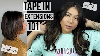 EVERYTHING YOU NEED TO KNOW ABOUT TAPE IN EXTENSIONS | PRICE, MAINTENANCE, ETC. | HAIRTALK