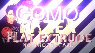 TUTORIAL DORGAS - COMO FAZER LETRAS FLAT EXTRUDE NO PHOTOSCAPE (MODO FÁCIL)