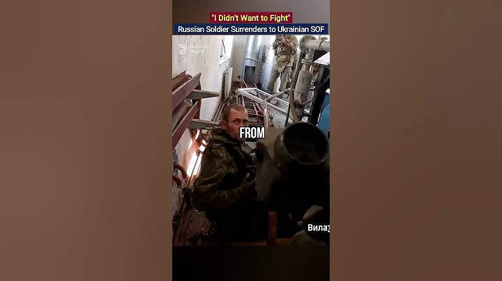 Russian Soldier Surrenders: "I Didn't Want to Fight" #UkraineWar #SpecialOperation #UkraineSOF