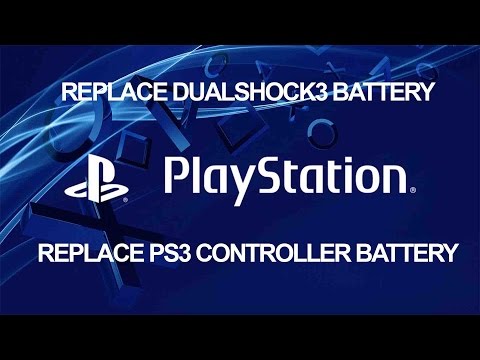 How to Replace Controller Battery - Sony PS3 DualShock 3 - Playstation Tutorial