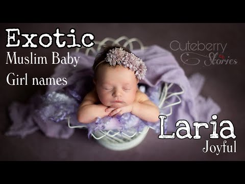 Most Exotic Muslim baby girls names | Rare Muslim girls names with meaning | Beautiful names