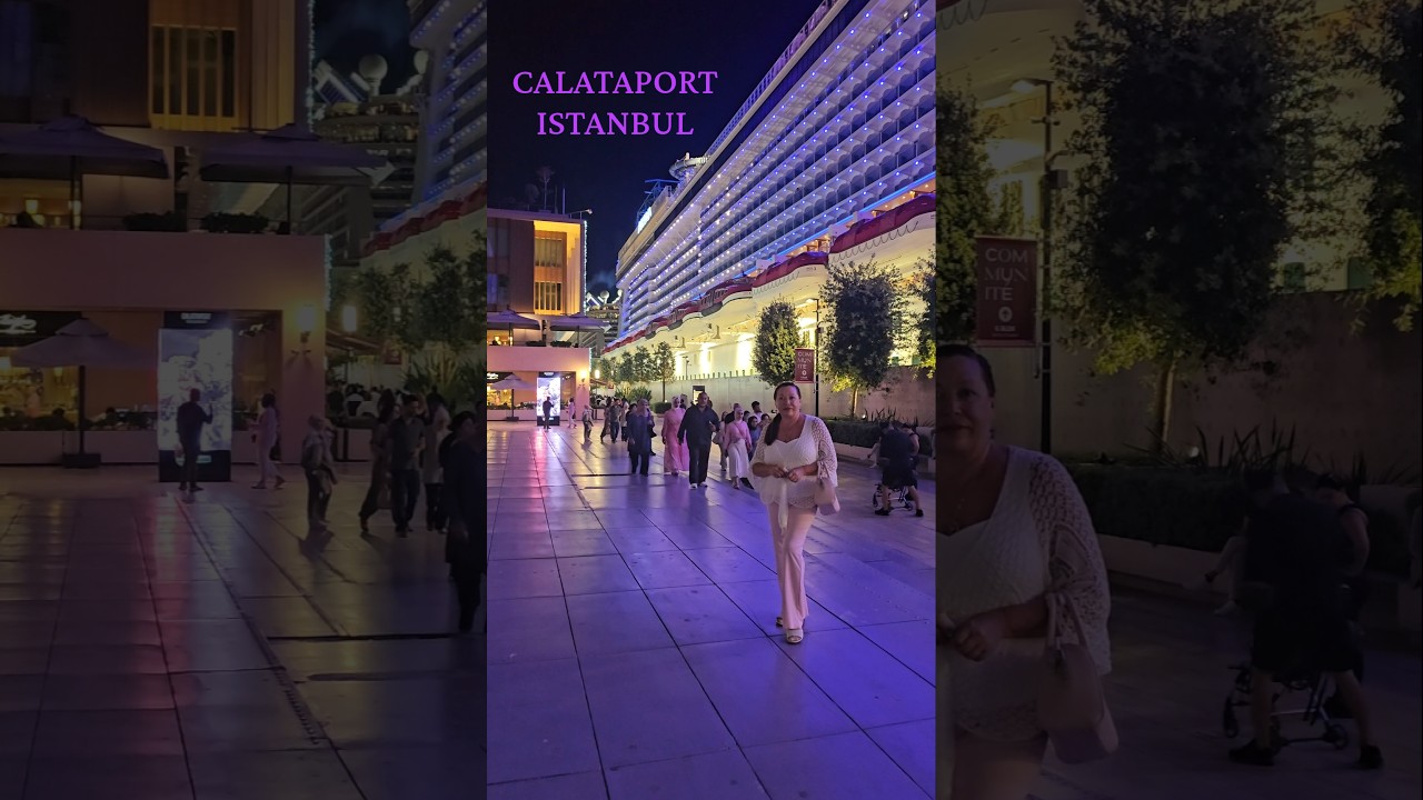 Галатапорт Стамбула #4k #cruiseship #galataportistanbul #cruise #cruisetour #umarkeyn