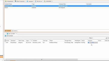 CommVault IntelliSnap MS SQL 2014 Snapshot and Restore Demo on Pure Storage