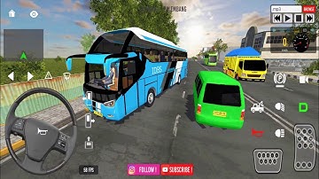 IDBS Simulator Bus Lintas Sumatera 🚍 - #9 Bus Driving Games - Best Android Gameplay FHD