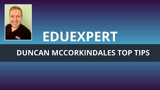 IRIS Ed:gen explained. Top tips from Duncan.