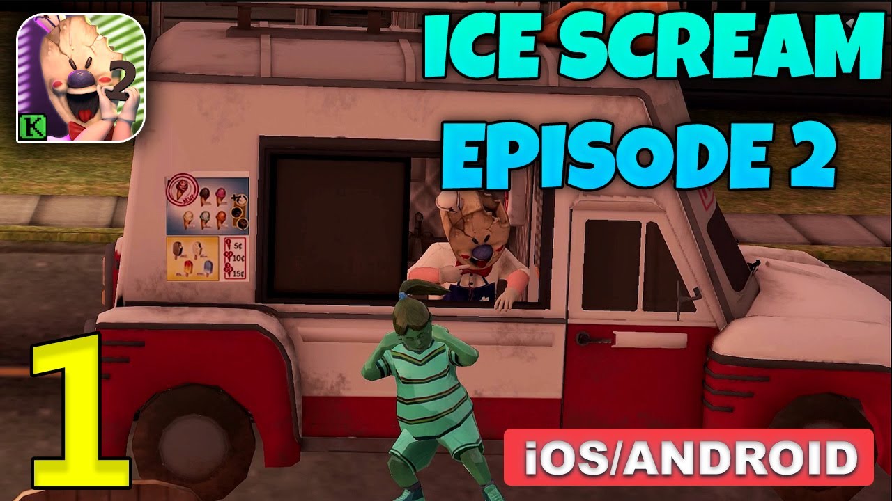 História de ICE SCREAM 2! O retorno do SORVETEIRO do MAL no Episódio 2! Jogo  de terror para CELULAR 