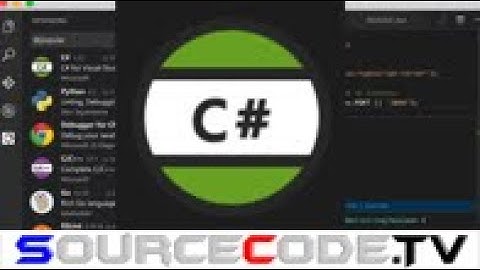 เริ่มต้นเขียน C# ด้วยโปรแกรม Visual Studio Code