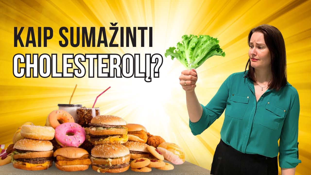 Kodėl net ir veganiškos mitybos besilaikantys žmonės turi padidėjusį cholesterolį?
