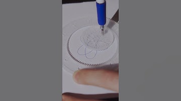 How many rotations did the pen make in total? #spirograph #2024 #shorts