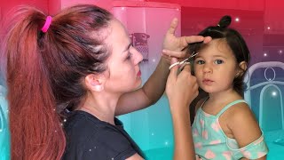 DIY- Corte de cabelo para bebê em casa - Vitoria Santos