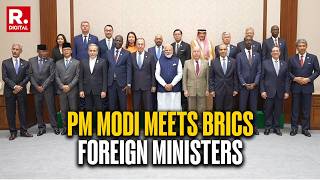 BREAKING: PM Narendra Modi Meets And Greets BRICS Foreign Ministers In New Delhi