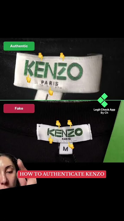 How to Authenticate Kenzo Items