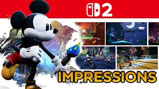 Epic Mickey: Rebrushed - Nintendo Switch 2 | Impressions & Gameplay