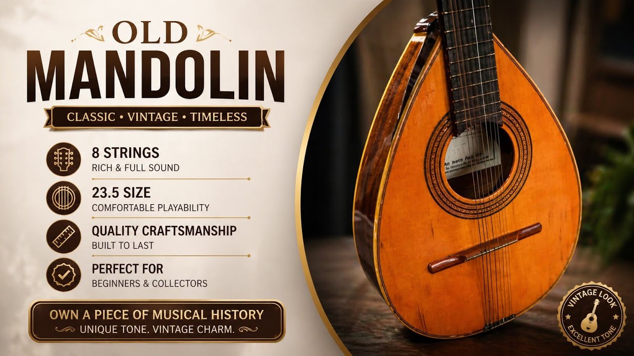 mandolin 8 strings | old mandolin | mandolin - YouTube