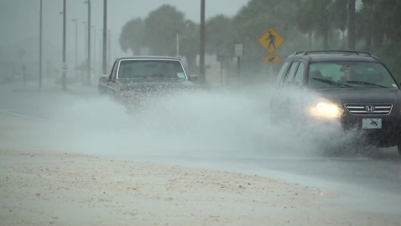 Tropical Storm Marco Flooding and Accidents, Pensacola Beach, FL