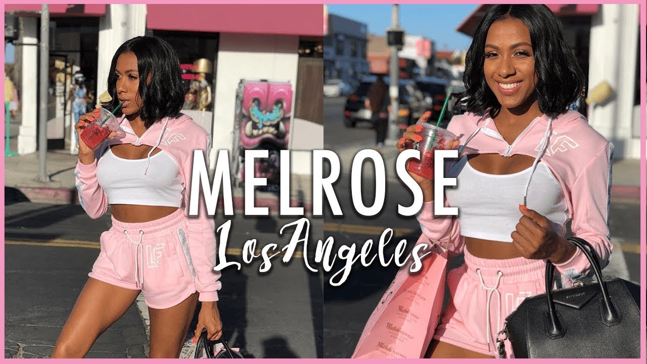 SHOPPING ON MELROSE AVENUE WITH... | Jayla Koriyan TV