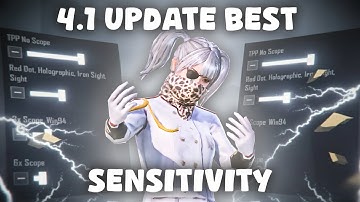 4.1 UPDATE - Best Sensitivity For Low DPI Mouse | PUBG MOBILE 120 FPS + HDR (Gameloop)