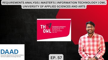 REQUIREMENTS ANALYSIS | MSc | INFORMATION TECHNOLOGY | OWL UNI OF APPLIED SCIENCES & ARTS | EP. 57