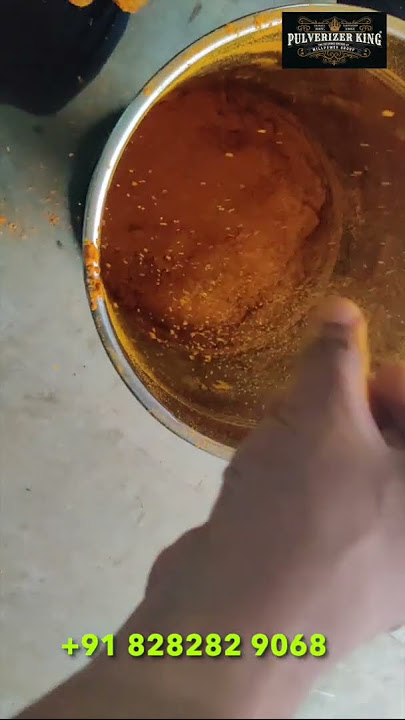 This Is The Most Advanced Spice Grinding Machine You'll Ever See!