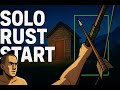 Rust Solo Start – First 10 Minutes