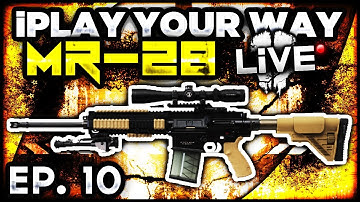 Call of Duty: Ghosts MR-28 Marksman Rifle w/ Burst Fire! - "iPlay Your Way" EP. 10 (CoD Ghost)