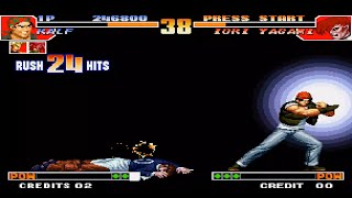 THE KING OF FIGHTERS 97 SUPER HACK (RALF TAGTEAM FIGHTING FULL MATCH)  04